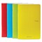 Fabriano EcoQua Staplebound Notebooks - Pkg of 4, Spring Colors, 3.5" x 5.5", Graph